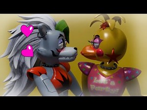 Roxanne wolf kiss glamrock chica again