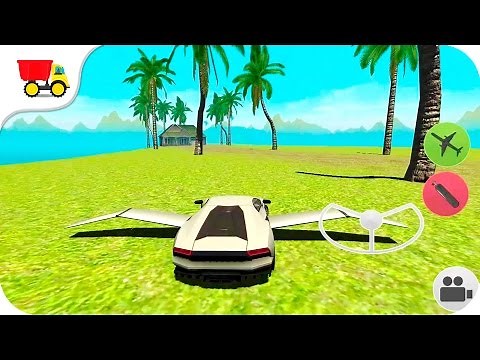 Flying Car Free: Extreme Pilot - Kids Car Games