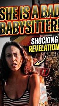 Babysitter gets fired for neglecting baby in public, she'll never do that again 😨😱😱
