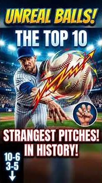 10 Pitches So Rare They Shouldn't Exist #baseball #mlb #crazy