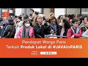 Kata Warga Paris Tentang Produk Indonesia di "Java in Paris"