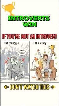🚨Only Introverts Will Understand This (Are You?)‼️