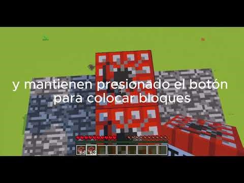 Como hacer Jump Bridge en Minecraft Bedrock PC para principiantes.