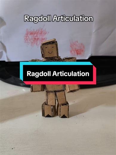 Ragdoll Articulation: DIY Fun with Cardboard Toys