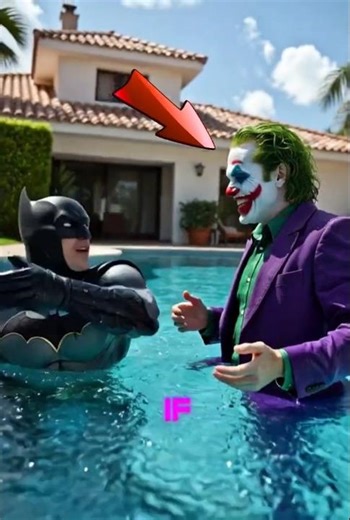 BATMAN loves JOKER 🤯🤡 #shorts #youtubeshorts #viral #whatif