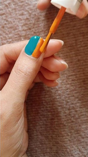 💅 Easy nailart design for short nails #nails #ytshorts #nailart #shorts #simplenails