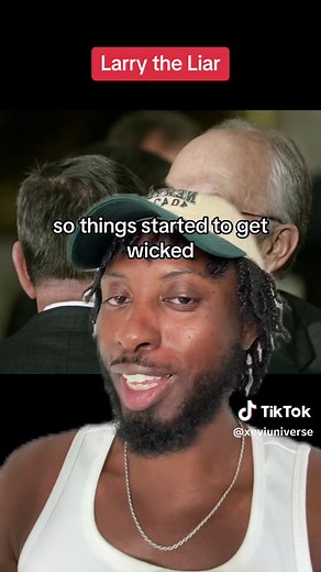 They charged Larry for HOW he was meeting ppl not because they were guys #greenscreen