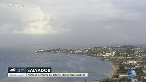 Veja como fica a previsão do tempo em Salvador e municípios da Bahia