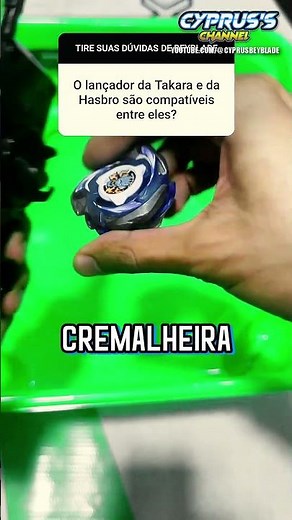 ❓LANÇADORES DE BEYBLADE X SÃO COMPATÍVEIS?