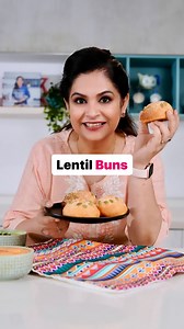 Lentil Buns Will you believe it, these buns have no maida, no atta and are completely gluten free! These buns are made with masoor dal and Isabgol and require no fermentation at all. These buns are rich in protein, are fibre, and good for gut, colon aur heart health! Just blend and bake! Recipe : Lentil Buns Preparation Time: 10 minutes Cooking Time: 20 minutes Makes: 5 1 masoor dal (soaked for 4 hours) 4 tbsp isabgol 1/2 tsp salt 2 tbsp olive oil 1/4 cup yoghurt 1/2 tsp baking powder 1/4 tsp ba