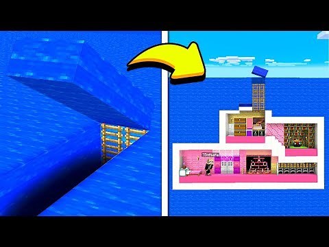 FINDING MY WIFE'S *SECRET* UNDERWATER MINECRAFT HOUSE!