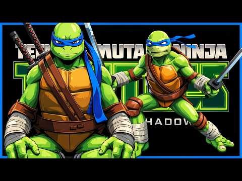 TMNT Out of The Shadows: Leonardo Playthrough 4K 60FPS Long Play