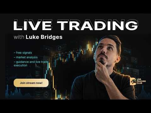 LIVE Forex & Gold Trading – XAU/USD & EUR/USD Full Market Analysis & Real Trades