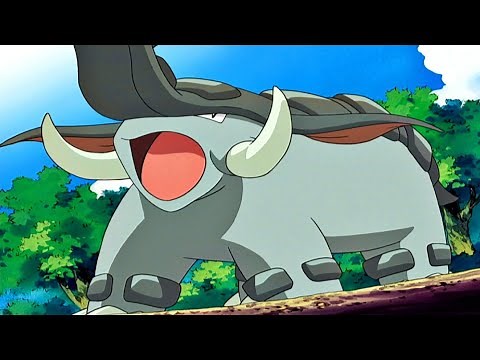 Ash's Phanpy evolves into Donphan