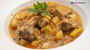 Cordero guisado con patatas, receta tradicional de Karlos Arguiñano