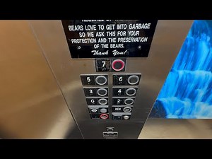 Elevator at Gatlinburg Tower Condominium's