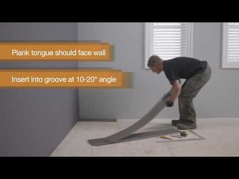 How to Install Locking Vinyl Plank