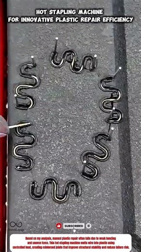 Hot Stapling Machine For Innovative Plastic Repair Efficiency