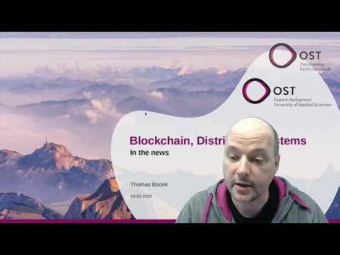 Distributed Systems & Blockchain - In the News