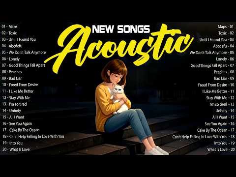 The Best of English Songs with Lyrics 2026 🔥 Relaxing Acoustic Songs Collection