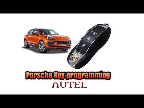 Porsche key programming AUTEL