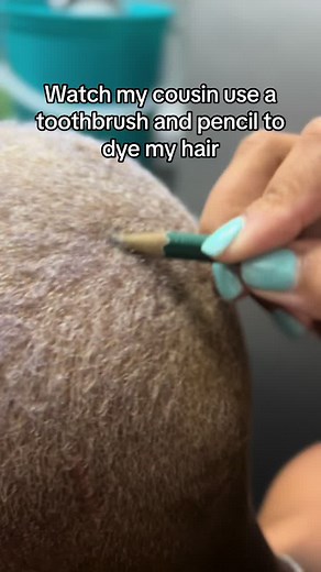 DIY Hair Dye Tutorial: Transform Your Hair with Toothbrush and Pencil