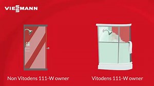Thanks to the Vitodens 111-W boiler's quick heat recovery of less than 5 minutes, hot water can be generated and supplied to your home simultaneously! | Viessmann Climate Solutions