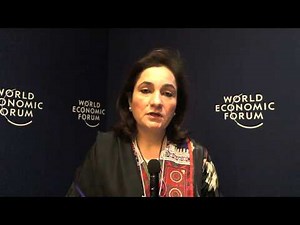 Mehnaz Aziz - World Economic Forum on India 2012 social media corner