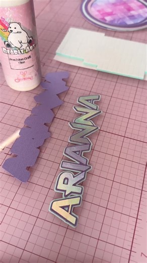 Jessenia- Birthday party decorations and Cricut Classes on Instagram: "#huntrix took over my space a few weeks ago. 😅 Here’s another version of a Huntrix Cake topper. I’ve already made 4 designs and they’re each beautiful in their own way. This one was in collaboration with a return client and I say collaboration because we go back and forth with ideas until we create something completely beautiful and unique to her vision! Now I need someone to come grab a “golden” version because that’s the o