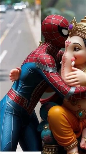 #Ganesh vs Spider-Man Rescue Story 😱💥 #hulk​ #shorts​ #shortsfeed​ #shortvideos​ #shortsviral​