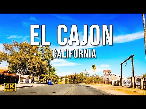 Driving Around El Cajon Neighborhoods [4K] | San Diego | California