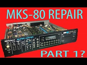 Roland MKS-80 Repair PART 1?