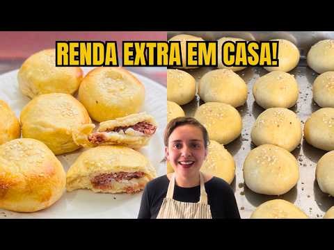 HOW TO MAKE MINI HAMBURGERS TO SELL (YOU CAN FREEZE THEM AND BAKE THEM WHENEVER YOU WANT)
