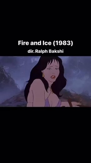 90s anime vibes on Instagram: "🔥 “Fire and Ice” (1983) — Ralph Bakshi created pure fantasy magic. Have you ever watched this cult classic? What did you think of its art style? 👇 · · 📽 Animation: Fire and Ice (1983) · 🌹 Follow @90sviibes & @90sanime.vibes for more · · · · · · · · #fireandice #ralphbakshi #frankfrazetta #fantasyart #animationlegend #90saesthetic #90sanime #90sanimeaesthetic #aestheticanime #anime #animeaesthetic #animeart #animeedits #animeislife #animelover #animelovers #anim