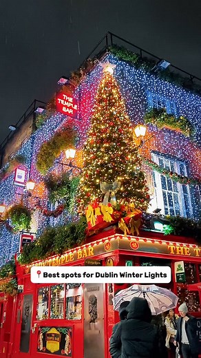 ✨ Dublin Winter Lights 2024 ✨ Experience the magic of Dublin Winter Lights, where the city transforms into a winter wonderland with stunning light displays from November 29th to December 31st! Here are the top spots to enjoy the festive lights this year: 📍 Mansion House – Watch the historic building come alive with festive projections and lights. 📍 Samuel Beckett Bridge – This iconic bridge lights up in a spectacular display you won’t want to miss. 📍 O’Connell Street – Stroll down Dublin’s ma