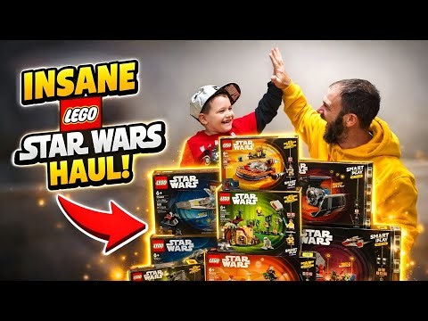 INSANE LEGO SMART PLAY HAUL! LEGO STAR WARS SETS