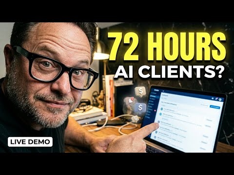 I Built This AI System to Get Clients in 72 Hours (Full Demo)