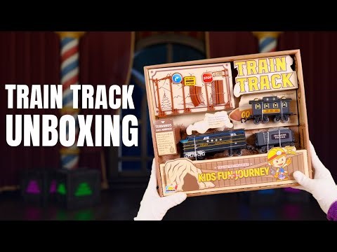 Train Track – ASMR Unboxing | No Talking | The Toy Collector
