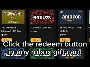 Tutorial in FreshCut how to redeem your robux gift card in mobile | Roblox