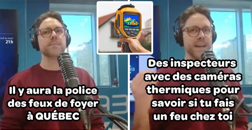 La police des feux e foyer à Québec se dote de caméras thermiques pour scanner les maisons