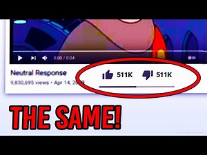 This Video Has The SAME Amount Of Likes And Dislikes!