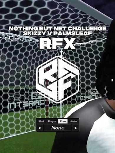 Nothing But Net Challenge… IN RFX!!!! | Versus @wand | #footballtiktok #rf25 #fyp #skjzzq #footballchallenge @Official Real Fútbol X™