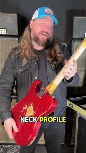 We Won This at NAMM — Fender Custom Shop '50s Telecaster Thinline Red Sparkle Heavy Relic | Tone Sho