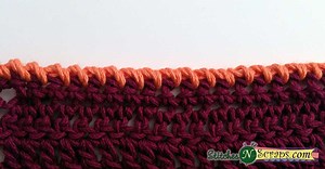Edging - Crab Stitch & Twisted SC