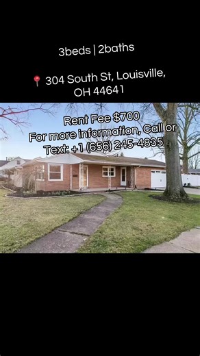 3beds 2baths 2,990sqft This all-brick ranch in Louisville offers over 2,000 square feet of living space and room for everyone! Situated on a corner lot near schools and just minutes from downtown restaurants, shops, parks and the walking path. The location is hard to beat! Step inside to a spacious 20x13 living room with LVT flooring and plenty of natural light. The kitchen features granite countertops, generous cabinet space, and a window overlooking the yard. A pocket door leads to the mudroom