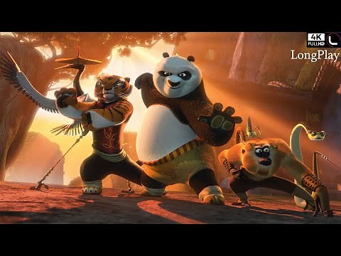 Kung Fu Panda - LongPlay [4K:60FPS] 🐼