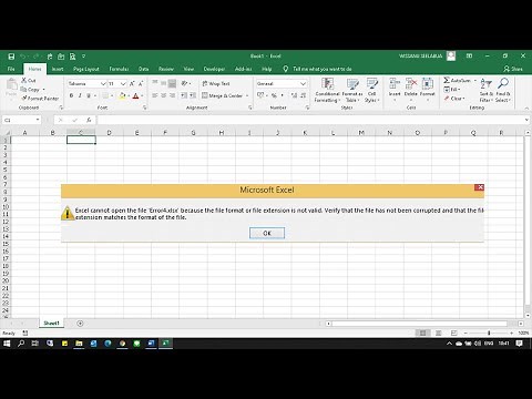 Troubleshoot Excel file opening issues. Repair Excel file.