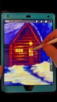 How to Add Highlights in a Dark Scene Using Layers & Linear Burn | Procreate Tutorial