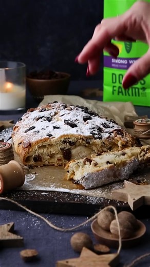 8.8K views · 190 reactions | ❄️ STOLLEN ❄️ This beautiful rich,...