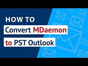 How to Convert MDaemon to PST ? | MDaemon Export to PST Outlook with MDaemon Migration Tool